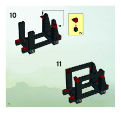 LEGO 8800 instructions page 8 – build guide