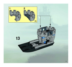 LEGO 8801 instructions page 11 – build guide