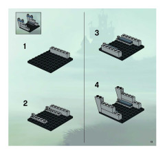 LEGO 8801 instructions page 13 – build guide
