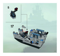 LEGO 8801 instructions page 17 – build guide