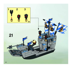 LEGO 8801 instructions page 22 – build guide