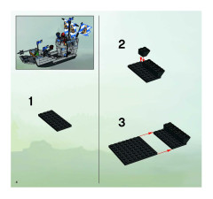 LEGO 8801 instructions page 4 – build guide