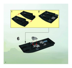 LEGO 8801 instructions page 6 – build guide