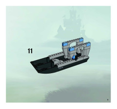 LEGO 8801 instructions page 9 – build guide