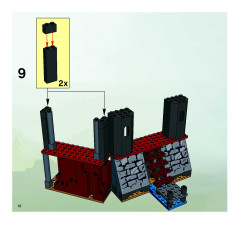 LEGO 8802 instructions page 12 – build guide