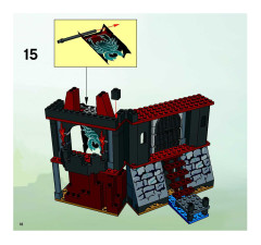 LEGO 8802 instructions page 18 – build guide