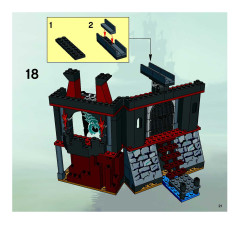 LEGO 8802 instructions page 21 – build guide