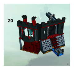 LEGO 8802 instructions page 23 – build guide