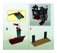 LEGO 8802 instructions page 6 – build guide