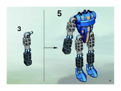 LEGO 8809 instructions page 13 – build guide