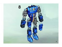 LEGO 8809 instructions page 17 – build guide