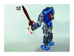 LEGO 8809 instructions page 21 – build guide