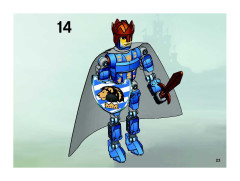 LEGO 8809 instructions page 23 – build guide