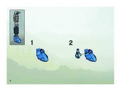 LEGO 8809 instructions page 4 – build guide