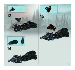 LEGO 8811 instructions page 13 – build guide