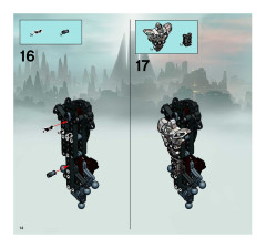 LEGO 8811 instructions page 14 – build guide