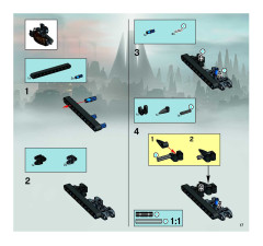 LEGO 8811 instructions page 17 – build guide