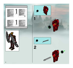 LEGO 8811 instructions page 2 – build guide