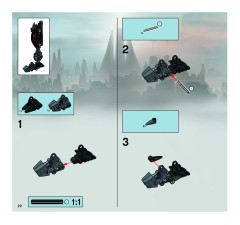 LEGO 8811 instructions page 20 – build guide