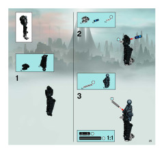 LEGO 8811 instructions page 25 – build guide