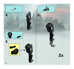 LEGO 8811 instructions page 26 – build guide