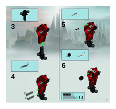 LEGO 8811 instructions page 3 – build guide
