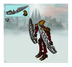 LEGO 8811 instructions page 8 – build guide