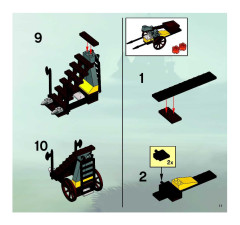 LEGO 8813 instructions page 11 – build guide