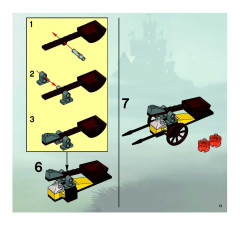 LEGO 8813 instructions page 13 – build guide