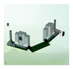 LEGO 8813 instructions page 18 – build guide