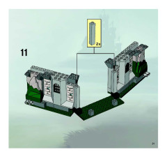 LEGO 8813 instructions page 21 – build guide