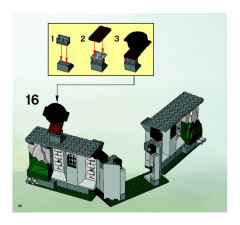 LEGO 8813 instructions page 26 – build guide