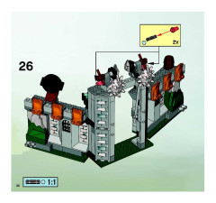 LEGO 8813 instructions page 36 – build guide