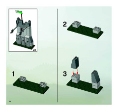 LEGO 8813 instructions page 38 – build guide