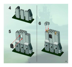 LEGO 8813 instructions page 39 – build guide