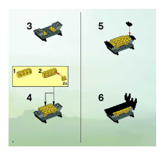 LEGO 8813 instructions page 4 – build guide