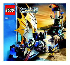 LEGO 8821 instructions page 1 – build guide
