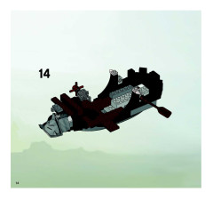 LEGO 8821 instructions page 14 – build guide