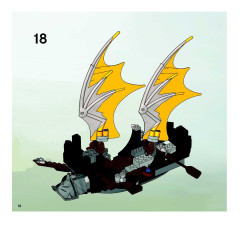LEGO 8821 instructions page 18 – build guide