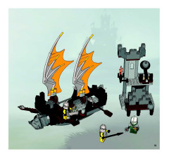 LEGO 8821 instructions page 19 – build guide