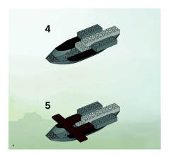 LEGO 8821 instructions page 8 – build guide