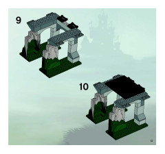 LEGO 8822 instructions page 13 – build guide