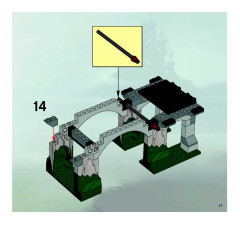 LEGO 8822 instructions page 17 – build guide