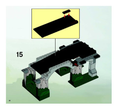 LEGO 8822 instructions page 18 – build guide