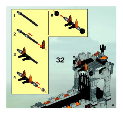 LEGO 8822 instructions page 35 – build guide