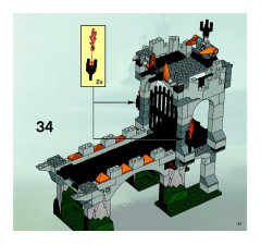 LEGO 8822 instructions page 37 – build guide