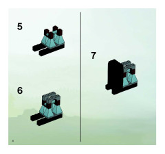 LEGO 8822 instructions page 4 – build guide