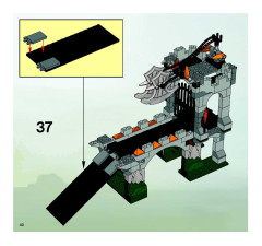 LEGO 8822 instructions page 40 – build guide