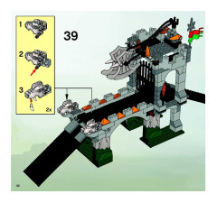 LEGO 8822 instructions page 42 – build guide