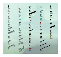 LEGO 8822 instructions page 43 – build guide